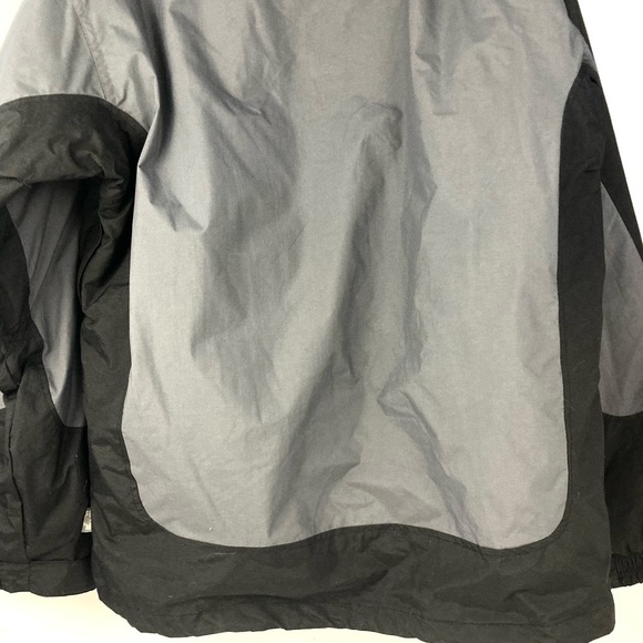 Columbia Interchange Fleece Lined Black & Gray Winter Jacket Mens Medium - Picture 8 of 15